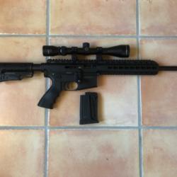 Carabine 22lr pallas ba-15 noire