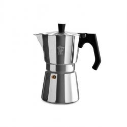 BEL1624 CAFETIERE ITALIENNE PEZETTI "LUXEXPRESS" ALUMINIUM 3 TASSES NEUF