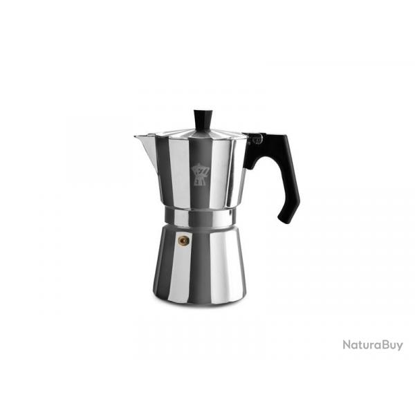 BEL1624 CAFETIERE ITALIENNE PEZETTI "LUXEXPRESS" ALUMINIUM 3 TASSES NEUF