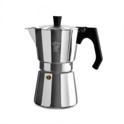 BEL1625 CAFETIERE ITALIENNE PEZZETTI "LUXEXPRESS" ALUMINIUM 6 TASSES NEUF