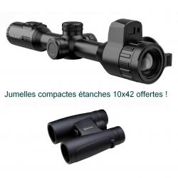 HIKMICRO STELLAR SQ35L 3.0 - Lunette de vision thermique avec télémètre + Jumelles 10x42 offertes !
