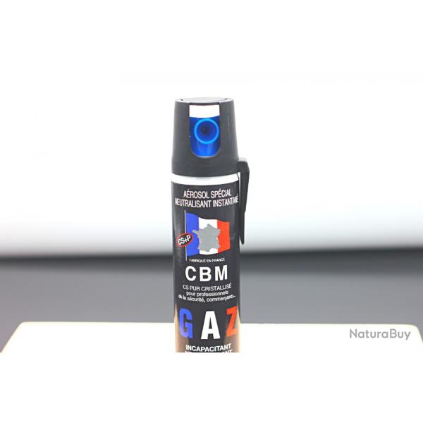 Bombe Lacrymogne - Spray de dfense - GAZ CS 75ml - CBM