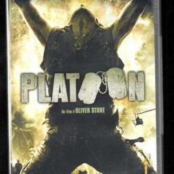 platoon d'oliver stone , charlie sheen, dvd guerre du vietnam