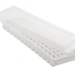 BEL1629 BAC A GLACONS POLYPRO BLANC MINI CUBES NEUF