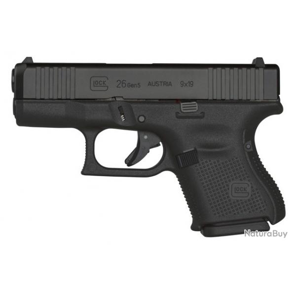 BF24 ! - Pistolet Glock 26 Gen5 FS Calibre 9x19