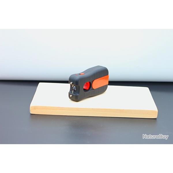 Shocker - Taser - Mod 802 Noir/Rouge 3 000 000 V - lampe - intgre et tui