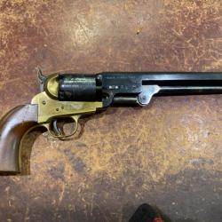 revolver Uberti "Reb Nord" calibre 36, copie de Colt Navy 1851 a carcasse laiton