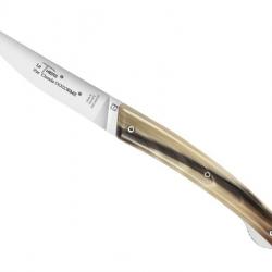 LE THIERS DOZORME VERROU CORNE CLAIRE 12CM INOX