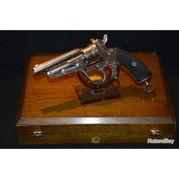 REVOLVER GALAND  MODELE 1868 -CALIBRE 9 mm GALAND OU PERRIN-OFFICIERS GUERRE 1870/1871