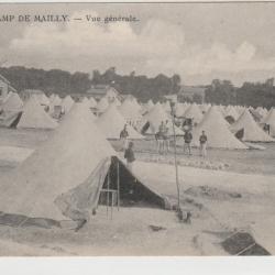 CPA -Camp de Mailly - vue générale