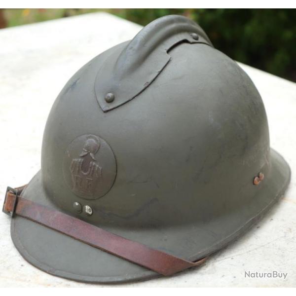 Casque Adrian mle 26 gnie arme franaise TBE complet - ref SDC24ADR002
