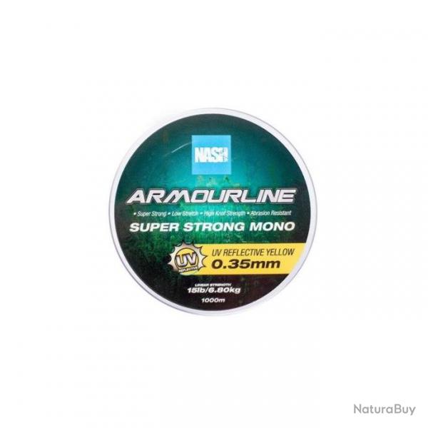 NYLON ARMOURLINE SUPER STRONG MONO UV YELLOW 1000m 0,35 NASH