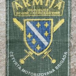 Patch Guerre Yougoslavie-3° Corps,Republique Bosnie Herzegovine