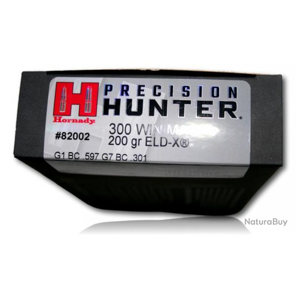 MUNITION HORNADY PRECISION HUNTER 300WIM MAG 200GR ELD-X