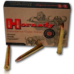 MUNITIONS HORNADY DANGEROUS GAME SERIES CAL 9.3X74R 286GR SP-RP