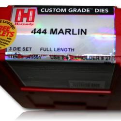 JEUX D'OUTILS HORNADY CUSTOM GRADE 444 MARLIN