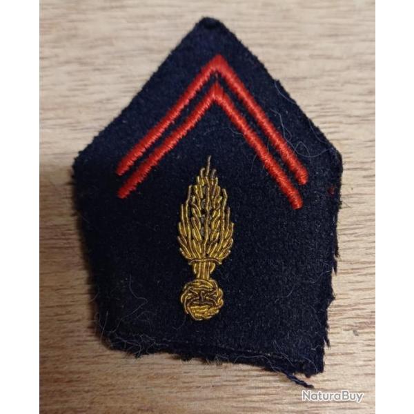 Ecusson insigne patte de col - Sapeur Pompier de Paris