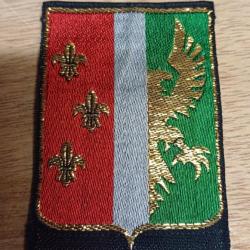 Ecusson patch de manche tissu - 114è Division d'Infanterie Dérivée