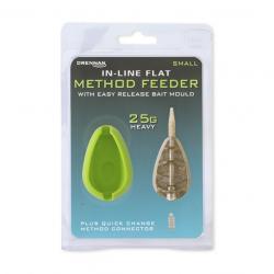 Drennan in-line flat method feeder avec moule