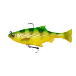 Leurre Souple SAVAGE GEAR 3D Roach Pulsetail 10cm Firetiger