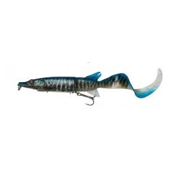 Leurre Souple SAVAGE GEAR 3D Hybrid Pike Blue Silver UV