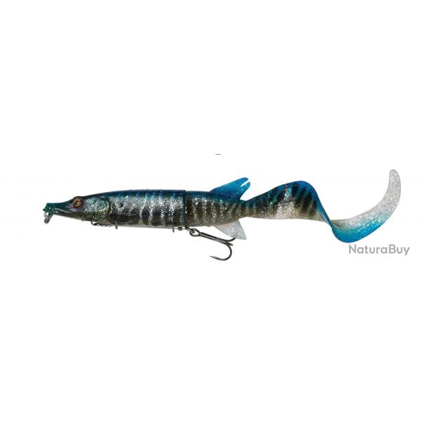 Leurre Souple SAVAGE GEAR 3D Hybrid Pike Blue Silver UV