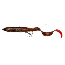 Leurre Souple SAVAGE GEAR 3D Hard Eel 2+1 Motor Hot Tail