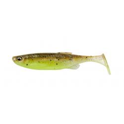 Leurre SAVAGE GEAR Fat Minnow T-Tail 7,5cm à l'unité Green Pearl Yellow