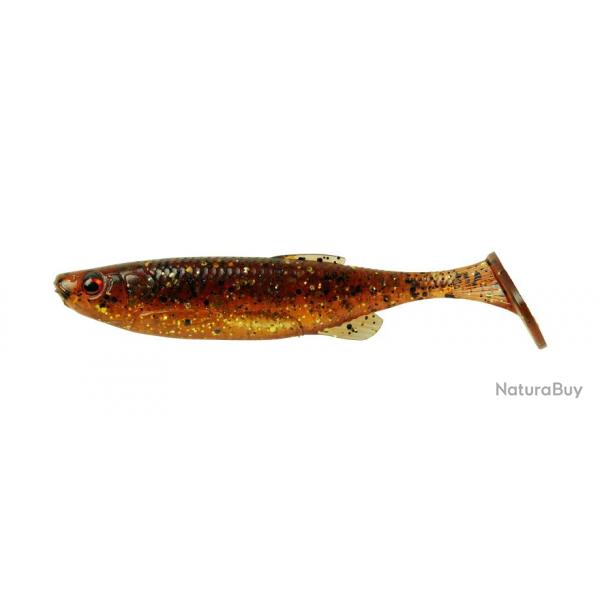 Leurre SAVAGE GEAR Fat Minnow T-Tail 7,5cm  l'unit Motor Oil UV