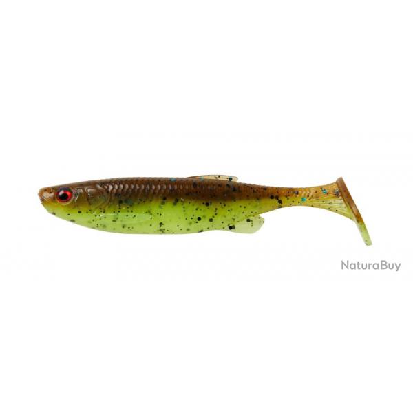 Leurre SAVAGE GEAR Fat Minnow T-Tail 7,5cm  l'unit Chartreuse Pumpkin