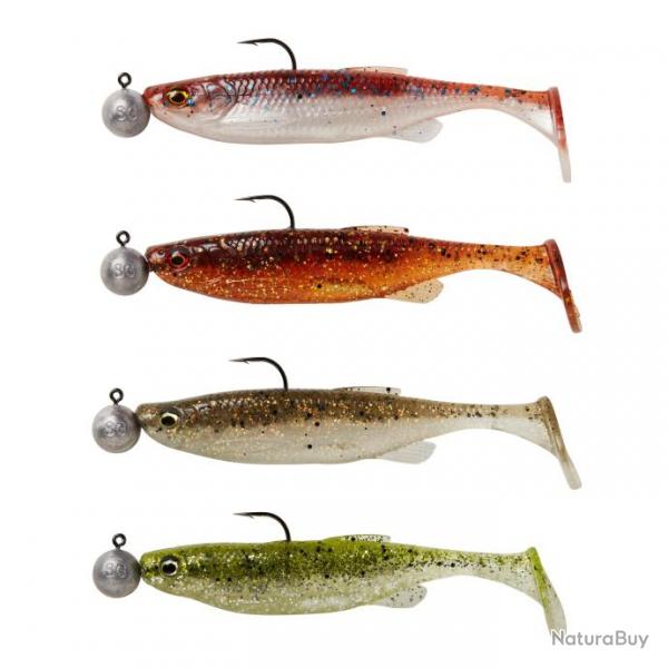 Leurre SAVAGE GEAR Fat Minnow T-Tail RTF 9cm Clear Water Mix