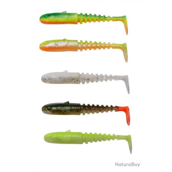 Leurre SAVAGE GEAR Gobster Shad 9cm Dark Water Mix