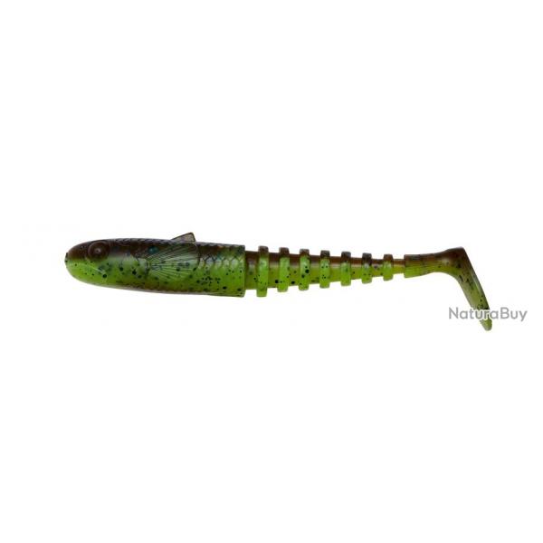 Leurre SAVAGE GEAR Gobster Shad 11,5cm  l'unit Chartreuse Pumpkin