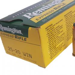 Munition 25-20 win x50 Remington