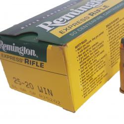 Munition 25-20 win x50 Remington