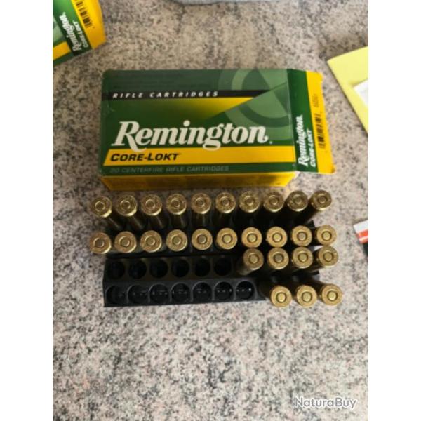 27 cartouches 270win remington core lokt