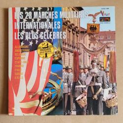 MILITARIA - DOUBLE VINYL 33 T Les 23 Marches Militaires Internationales Les Plus Célèbres