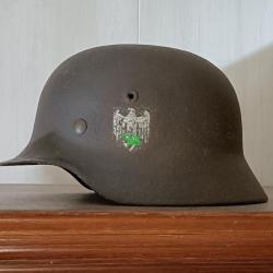 Casque allemand WW2 modèle 35