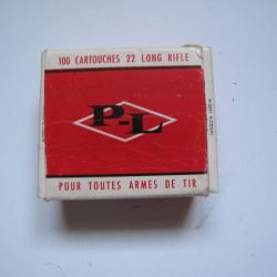 Boite de cartouche de collection Catoucherie Française Cal 22 LR