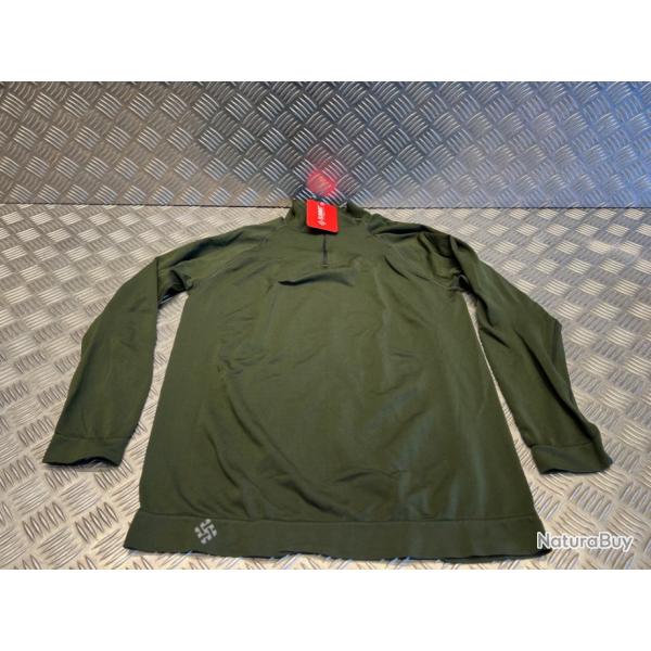 T-Shirt technique Action su-8415 summit aoutdoor climatherm kaki taille s