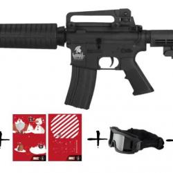 Pack de Airsoft M4 Lancer tactical Noir