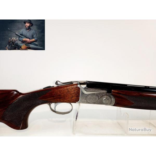 (2436) Fusil De Trap Superpos SKB 705 Cal.12/76 - OCCASION