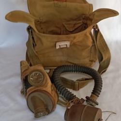 Masque ANP-31 anti gaz armée française 1940