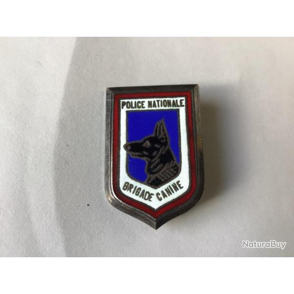 VENDU PAR LE-CUIRASSIER INSIGNE POLICE NATIONALE BRIGADE CANINE