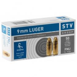 STV cal. 9x19 FMJ 124gr x1000