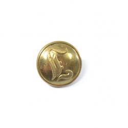 Ancien bouton américain confédérés - Confederate Script Infantry Button, époque à définir