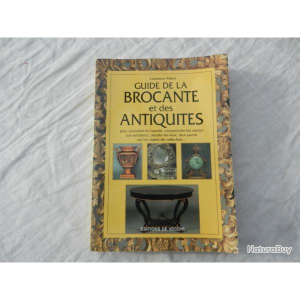 livre guide de la brocante et des antiquits