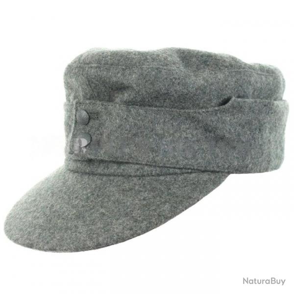 Casquette Allemande WW2 M43 Feldgrau Toute Arme - Militaria WW2 61