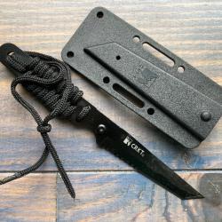 COUTEAU CRKT ED HALLIGAN STIFF K.I.S.S  TBE OUT OF RUN @SURVIE BUSHCRAFT TACTIQUE