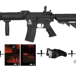 Pack Airsoft M4 LT-02C MK18 Lancer tactical Noir BF24